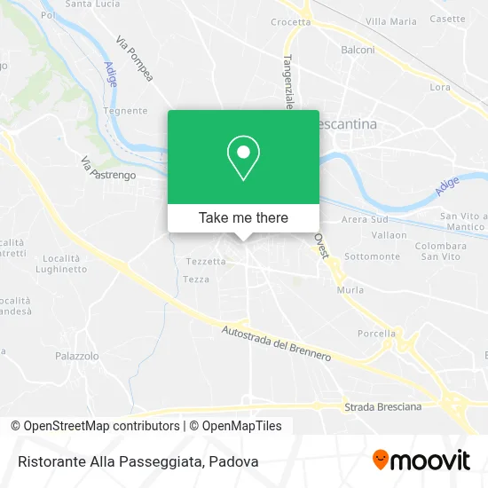 Ristorante Alla Passeggiata map