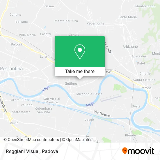 Reggiani Visual map