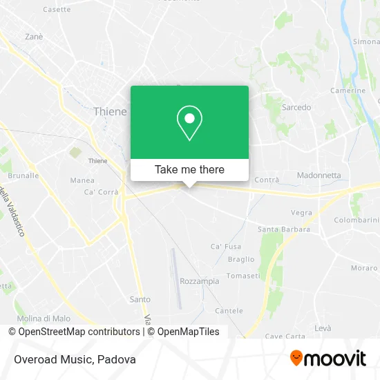 Overoad Music map