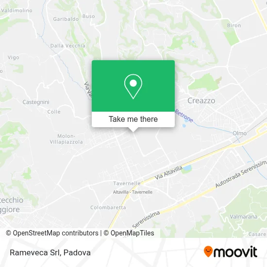 Rameveca Srl map