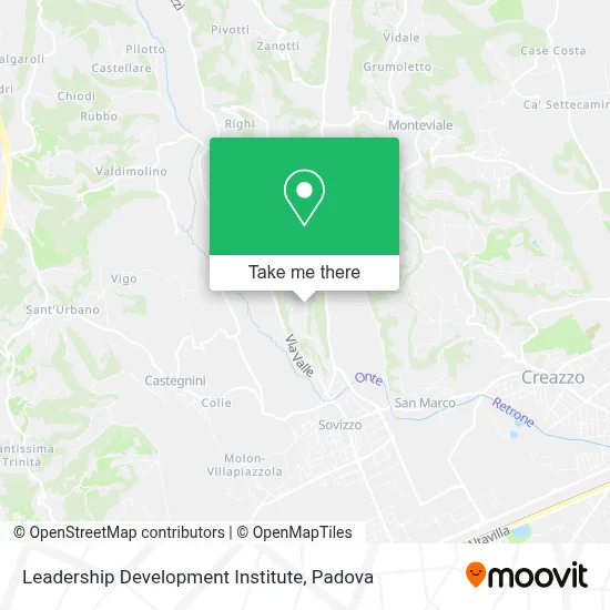 Leadership Development Institute map
