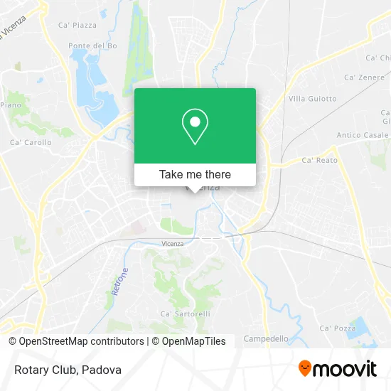 Rotary Club map