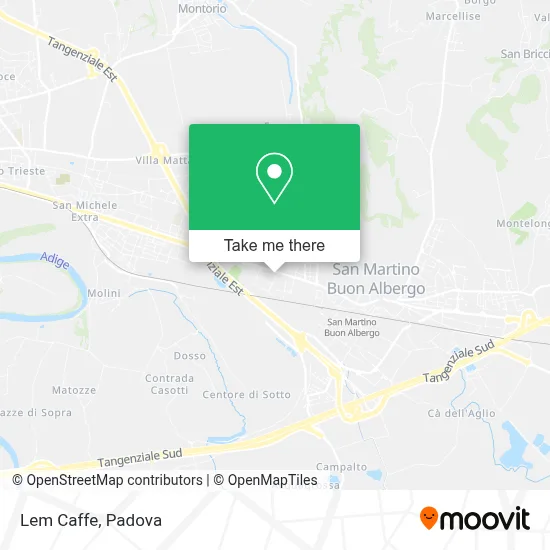 Lem Caffe map