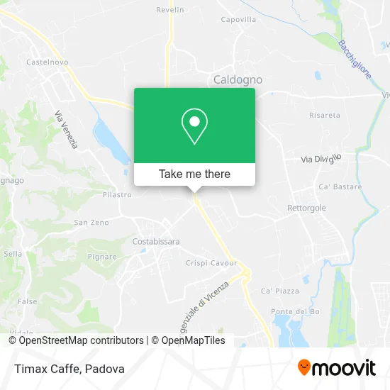Timax Caffe map