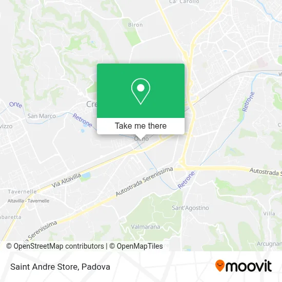 Saint Andre Store map