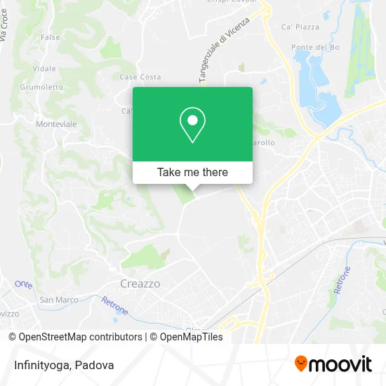 Infinityoga map