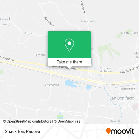 Snack Bar map