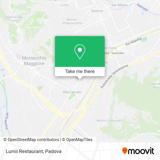 Lumii Restaurant map