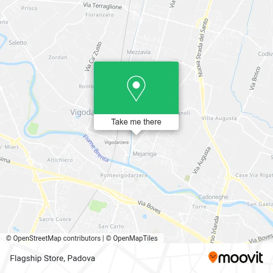 Flagship Store map