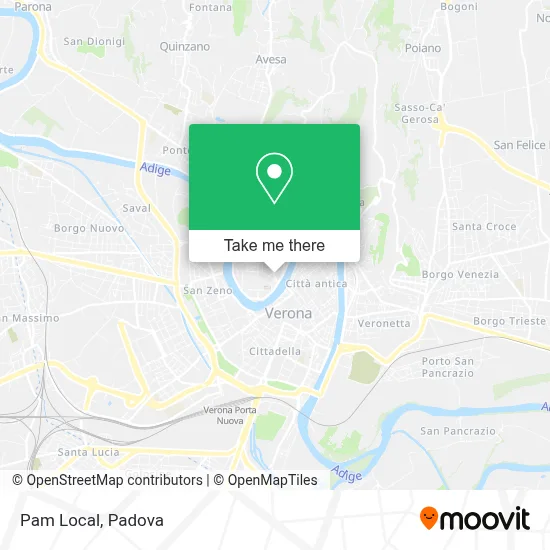 Pam Local map