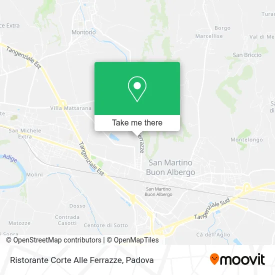 Ristorante Corte Alle Ferrazze map