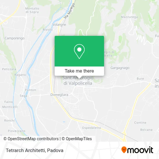 Tetrarch Architetti map