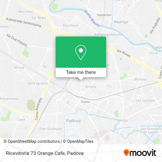 Ricevitoria 73 Orange Cafe map
