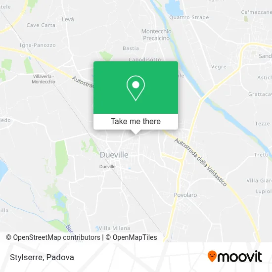 Stylserre map
