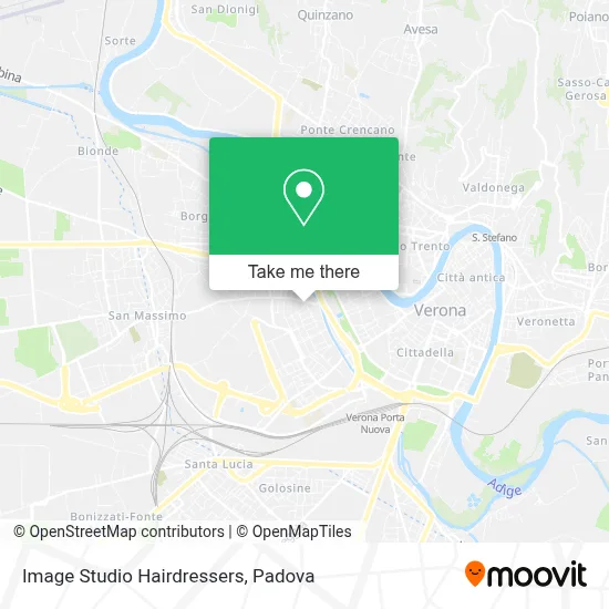 Image Studio Hairdressers map