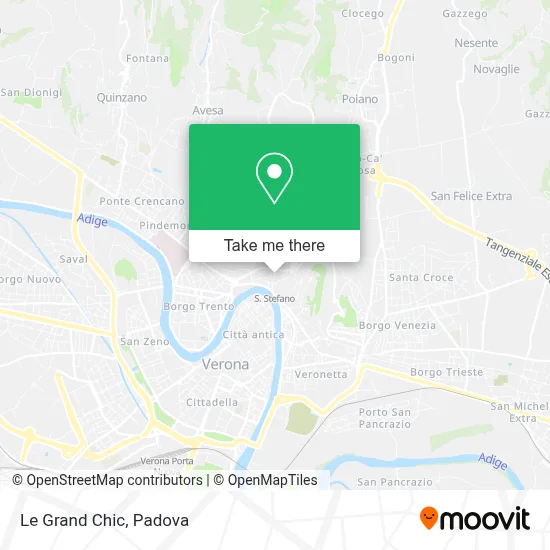 Le Grand Chic map