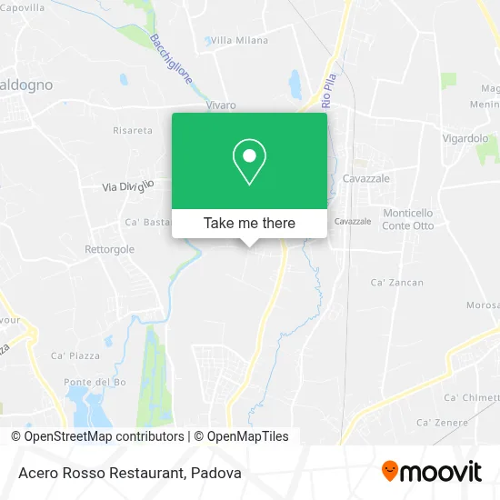 Acero Rosso Restaurant map