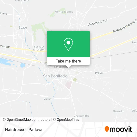 Hairdresser map