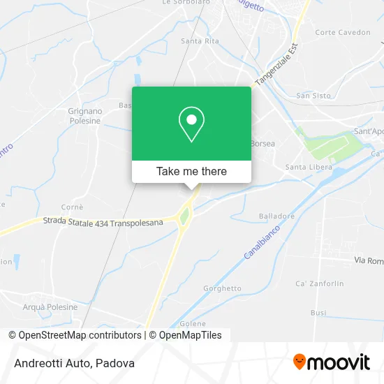 Andreotti Auto map