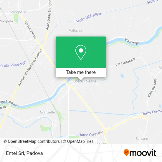 Entel Srl map