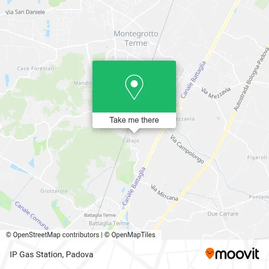 IP Gas Station map