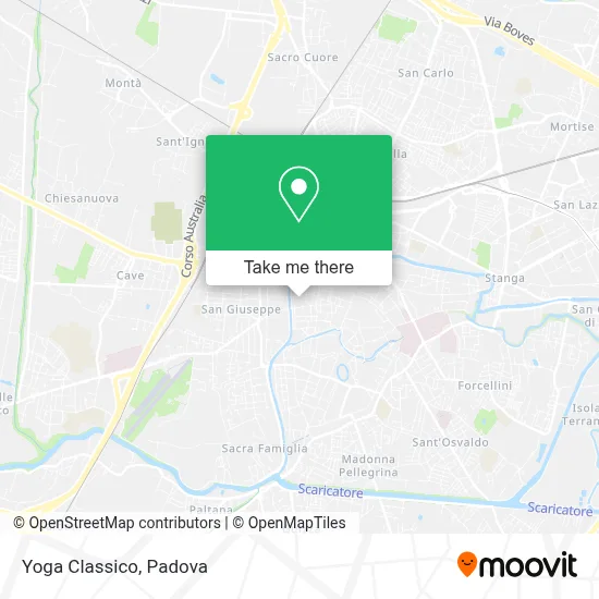 Yoga Classico map