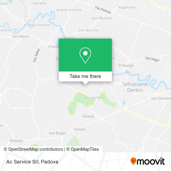 Ac Service Srl map
