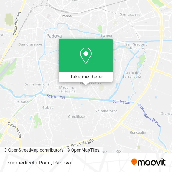 Primaedicola Point map