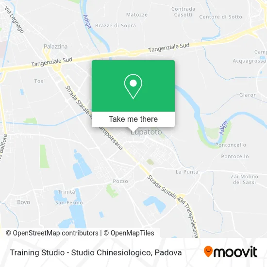 Training Studio - Studio Chinesiologico map