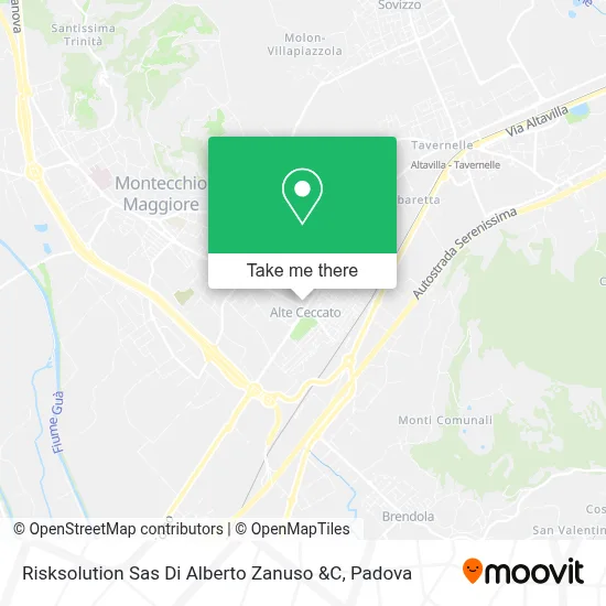Risksolution Sas Di Alberto Zanuso &C map