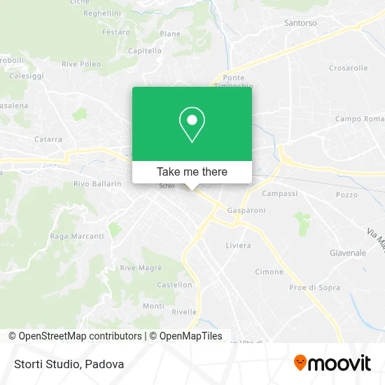 Storti Studio map