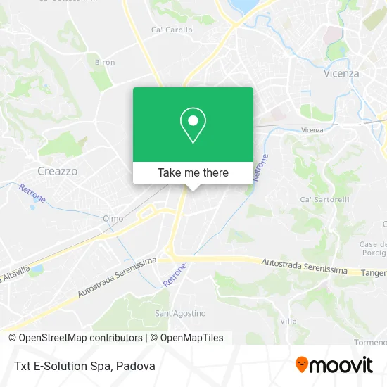 Txt E-Solution Spa map