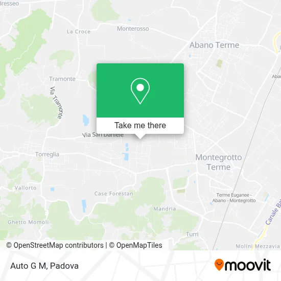 Auto G M map