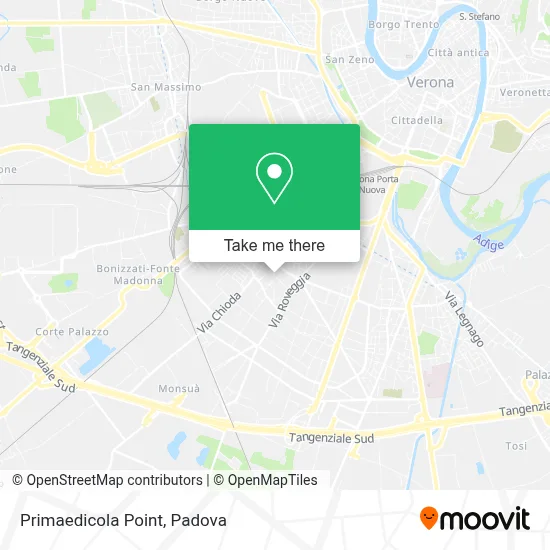 Primaedicola Point map