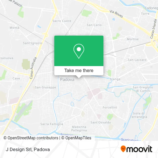 J Design Srl map