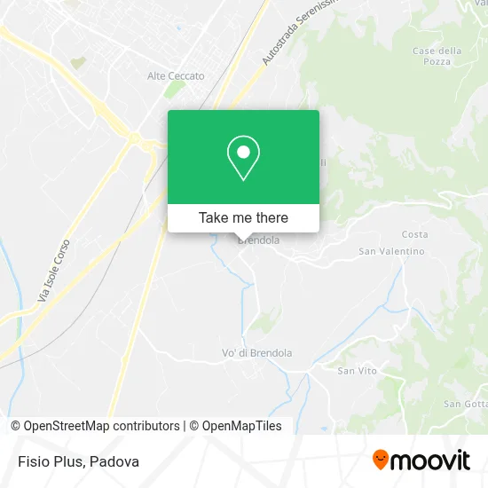 Fisio Plus map