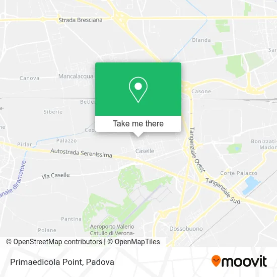 Primaedicola Point map