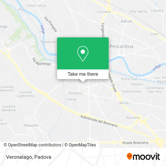 Veronalago map