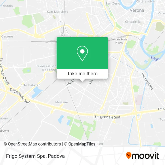 Frigo System Spa map