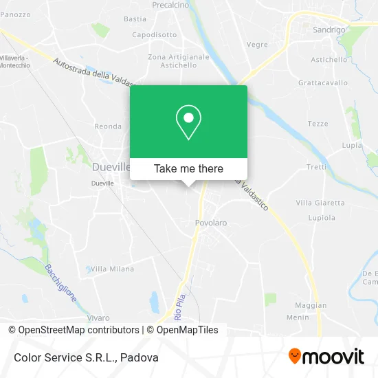 Color Service S.R.L. map