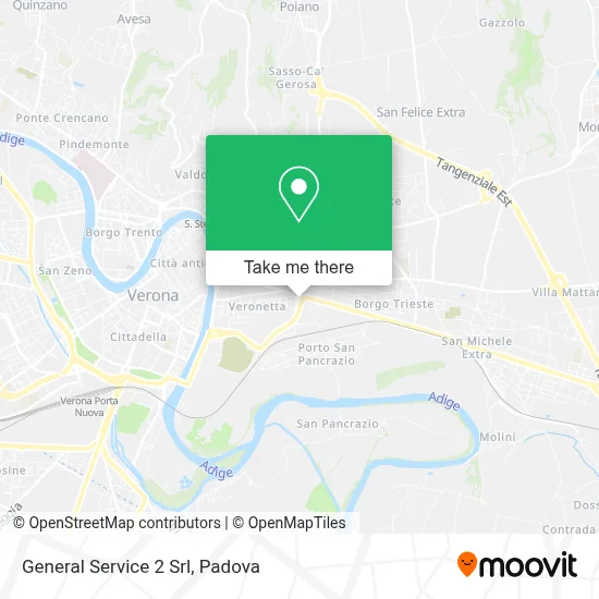 General Service 2 Srl map