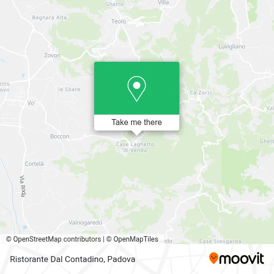 Ristorante Dal Contadino map