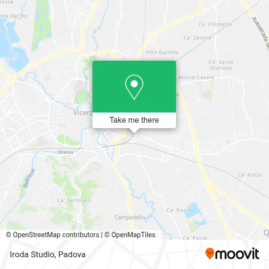 Iroda Studio map
