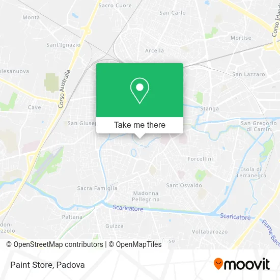 Paint Store map