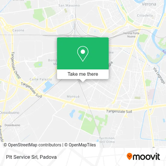 Plt Service Srl map