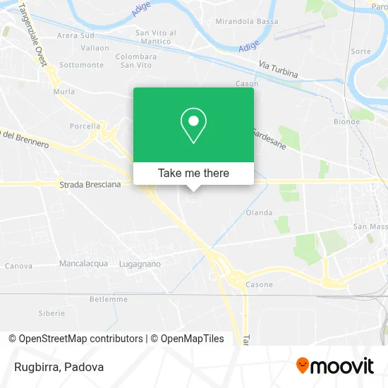 Rugbirra map