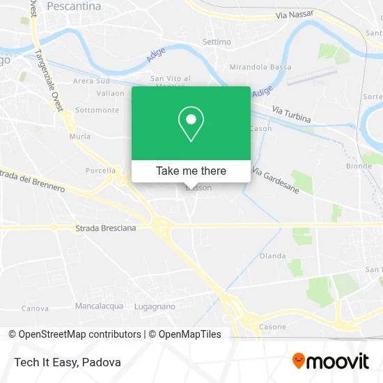 Tech It Easy map