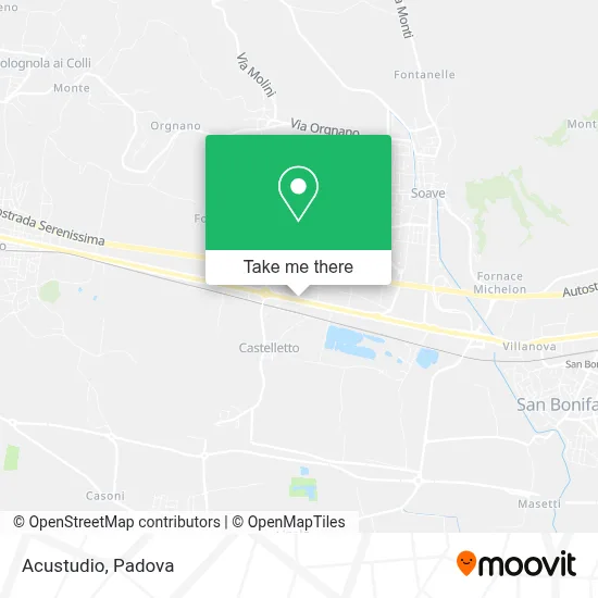 Acustudio map