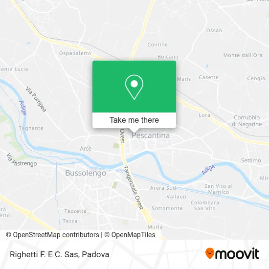 Righetti F. E C. Sas map