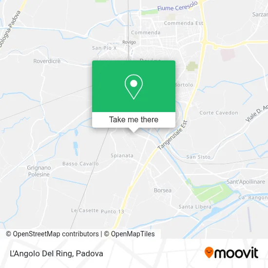 L'Angolo Del Ring map